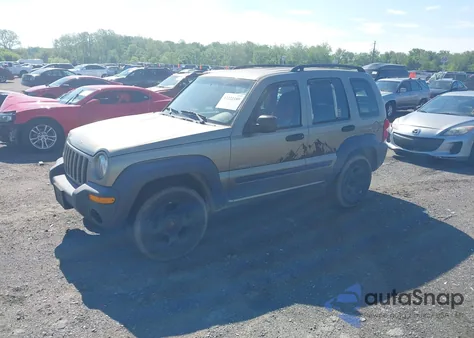 2003 Jeep Liberty Sport из США, поврежденный, VIN 1J4GL48K73W671700